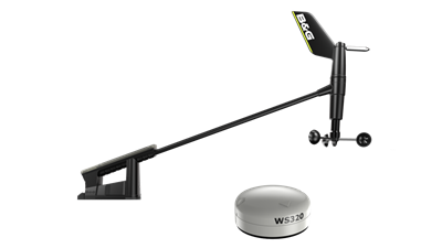 Paquete de sensor de viento inalámbrico WS320 con interfaz