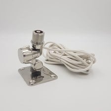 Stainless Steel Quickfit Antenna Mount with Cable