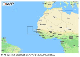 C-MAP® DISCOVER™ - Cape Verde & Guinea Bissau