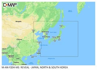 C-MAP® REVEAL™ - Japan, North & South Korea