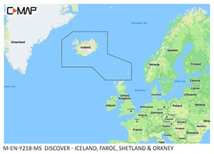 C-MAP® DISCOVER™ - Iceland, Faroe, Shetland & Orkney