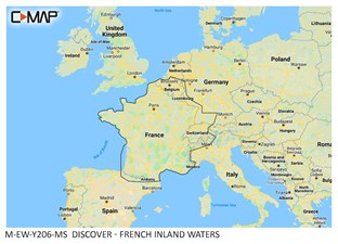 C-MAP® DISCOVER™ - French Inland Waters