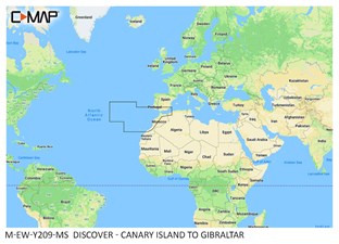 C-MAP® DISCOVER™ - Canary Islands to Gibraltar