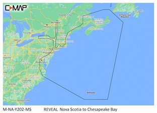 C-MAP® REVEAL™ - Nova Scotia to Chesapeake Bay