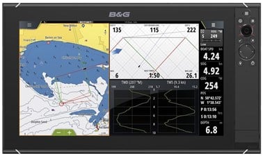 Zeus³ 16 chartplotter with C-MAP cartography